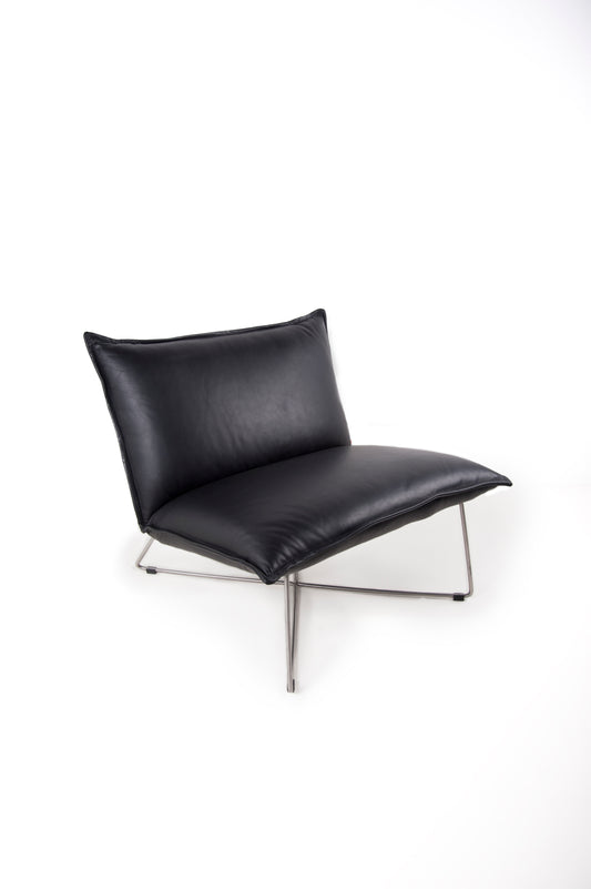 Earl Lowback 12mm Brushed Ss Frame - Lounge Chairs.