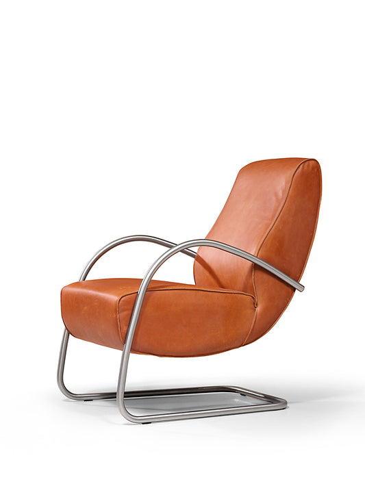 Howard Lowback 25mm Brushed Ss Frame - Lounge Chairs.