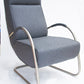 Howard Highback 25mm Brushed Ss Frame - Lounge Chairs.