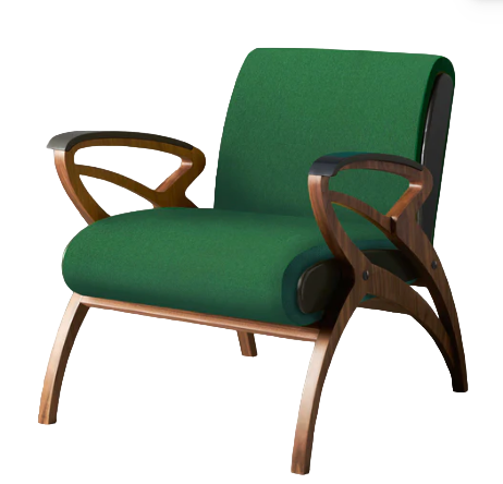 Hopper Herringbone Armchair.