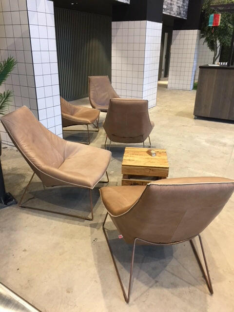 Beal 16mm Brushed Ss Frame - Lounge Chairs.