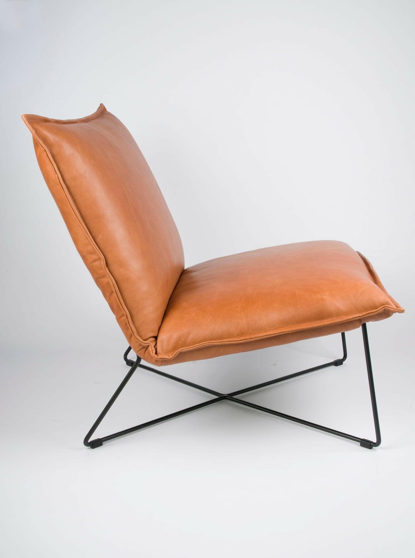 Earl Highback 12mm Black Epoxed Frame - Lounge Chairs.