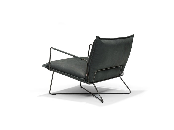 Earl Lowback 12mm Black Epoxed Frame - Lounge Chairs