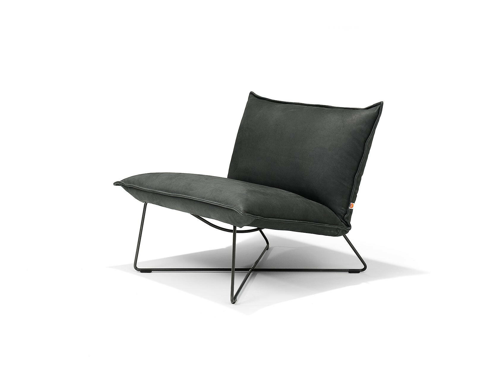 Earl Lowback 12mm Black Epoxed Frame - Lounge Chairs.