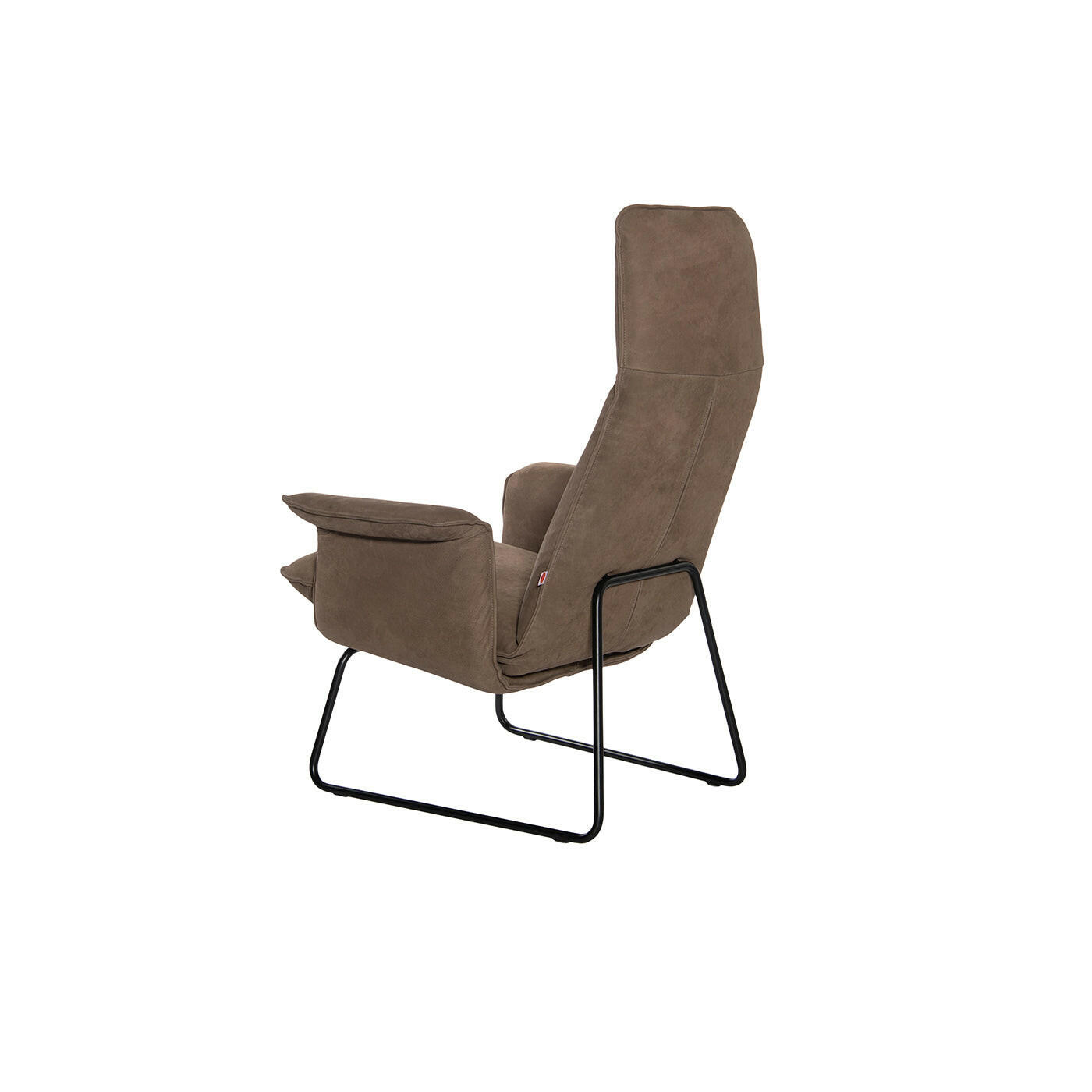Origami Sledge 18mm Black Epoxed Frame - Lounge Chairs.