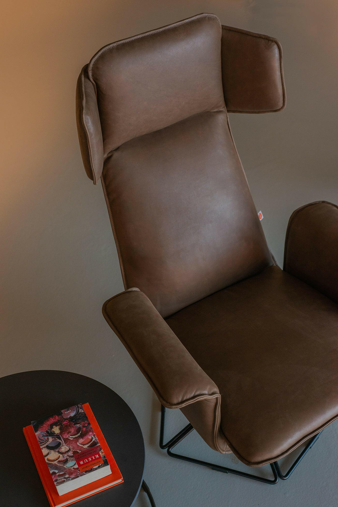 Origami Swivel 12mm Black Epoxed Frame - Lounge Chairs